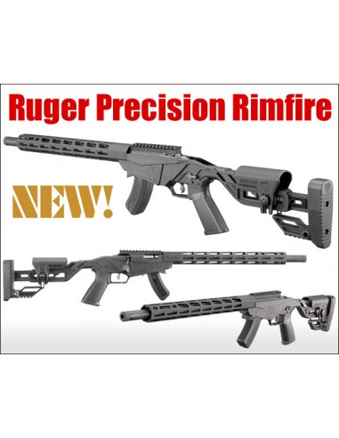 Ruger Precision Rimfire 22lr 10cps canon 18 46cm filetée